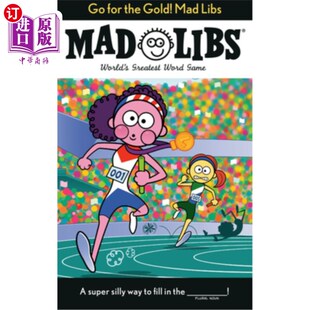 Gold the Mad Libs 疯狂填词 海外直订Go 去找金子 for