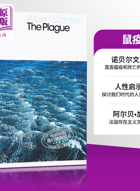 预售 诺贝尔文学奖得主1957年 加缪 鼠疫 英版平装 英文原版 Penguin Classics The Plague Albert Camus