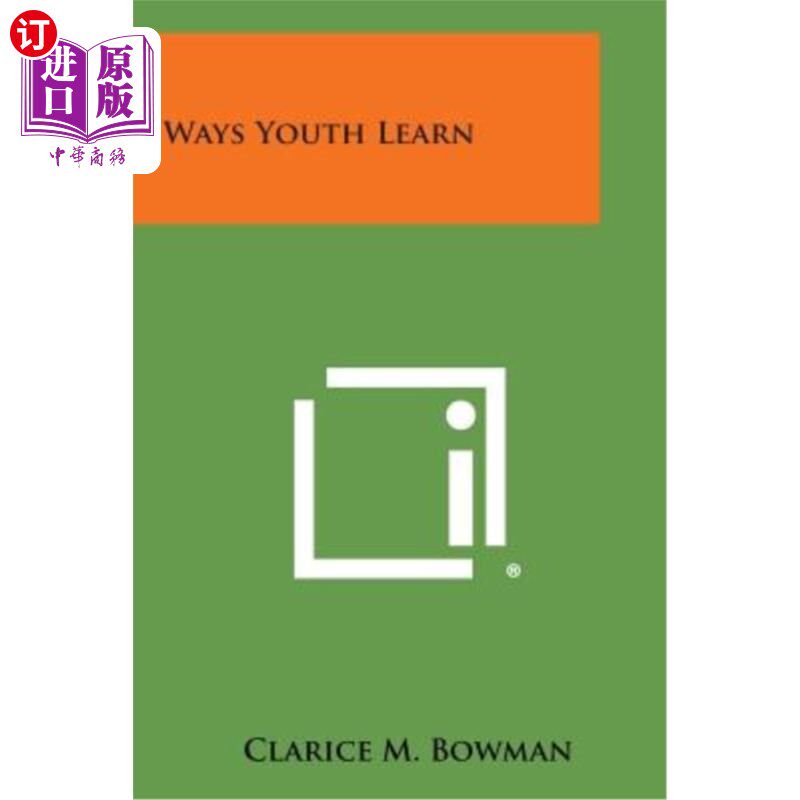 海外直订Ways Youth Learn 青年人的学习方式