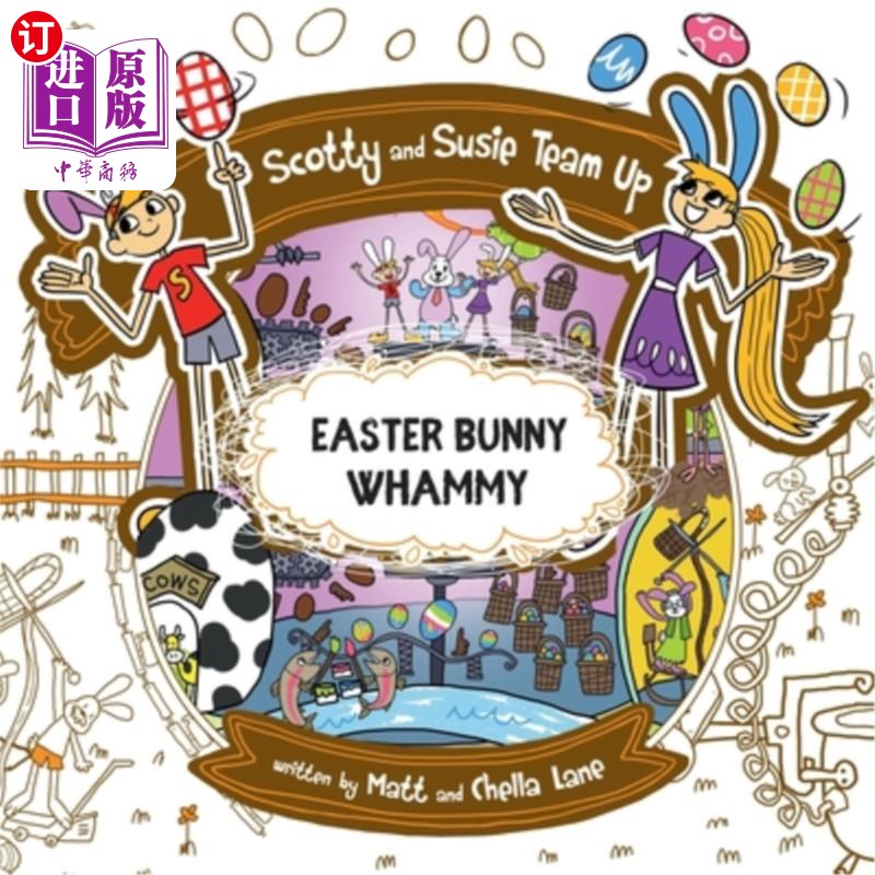 海外直订Scotty and Susie Team Up: Easter Bunny Whammy 史考特和苏茜组队:复活节兔子怪