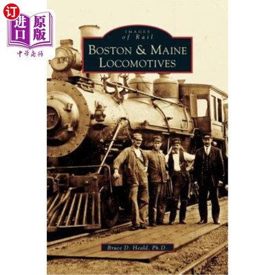 海外直订Boston & Maine Locomotives 波士顿和缅因州火车头公司