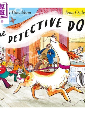 Julia Donaldson Detective Dog 侦探狗逛逛 朱莉娅唐纳森之作 趣味故事绘本 英文原版进口 儿童绘本 故事图画书 【中商原版?