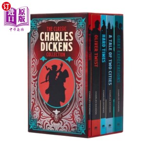 海外直订The Classic Charles Dickens Collection: 6-Volume Box Set Edition 经典查尔斯·狄更斯集:6卷盒装版