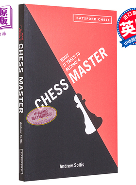 成为国际象棋大师需要什么 What It Takes to Become a Chess Master 英文原版 Andrew Soltis【中商原版】