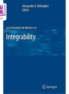 海外直订Integrability 可积性