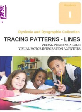 海外直订Dyslexia and Dysgraphia Collection - Tracing Patterns - Lines - Visual-Perceptua 阅读困难和书写困难收集-追