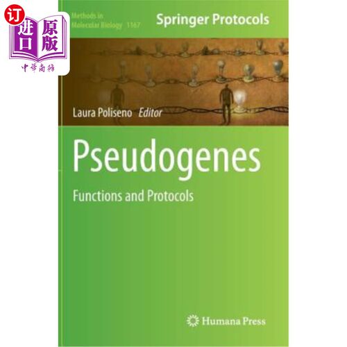 海外直订医药图书Pseudogenes: Functions and Protocols 假基因：功能和协议