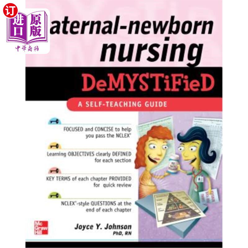 海外直订医药图书Maternal-Newborn Nursing Demystified: A Self-Teaching Guide 母婴护理脱敏：自学指南