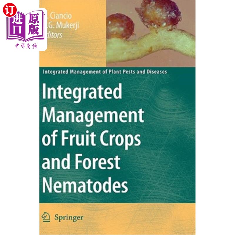海外直订Integrated Management of Fruit Crops and Forest Nematodes 果树作物与森林线虫综合治理