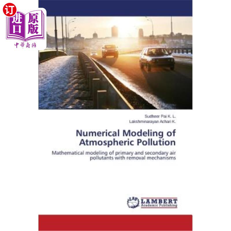 海外直订Numerical Modeling of Atmospheric Pollution 大气污染的数值模拟