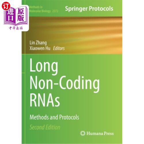 海外直订医药图书Long Non-Coding RNAs: Methods and Protocols 长非编码rna:方法和协议