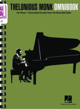 海外直订Thelonious Monk - Omnibook for Piano 塞隆尼斯·孟克-钢琴Omnibook