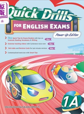 Quick Drills for English Exams 1A 英语考试快速练习 一年级上册【中商原版】