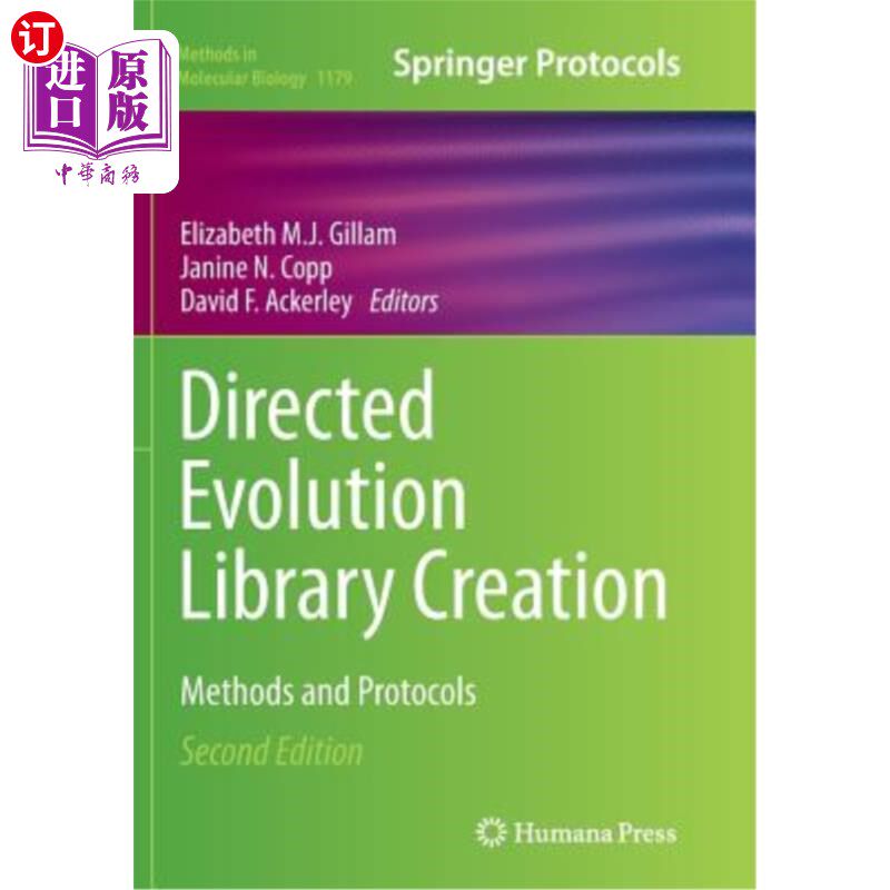 海外直订医药图书Directed Evolution Library Creation: Methods and Protocols 定向进化库创建：方法和协议