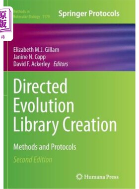 海外直订医药图书Directed Evolution Library Creation: Methods and Protocols 定向进化库创建：方法和协议