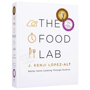 食物实验室 英文原版 The Food Lab: Better Home Cooking Through Science 英文书 美食烹调 Kenji Lopez-Alt 美味料理小秘?