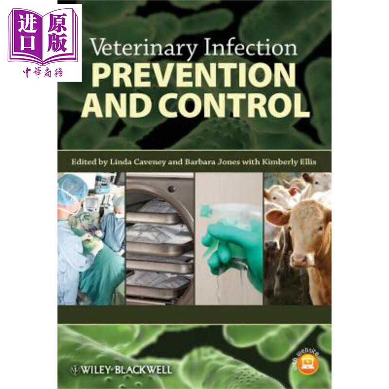 现货 兽医感染的预防与控制 Veterinary Infection Prevention And Control 英文原版 Linda Caveney 【中商原版】Wiley