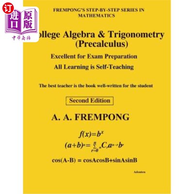海外直订College Algebra & Trigonometry: (Precalculus) 大学代数与三角学：（前计算）