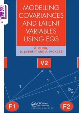 海外直订Modelling Covariances and Latent Variables Using Eqs 用等式建模协方差和潜在变量