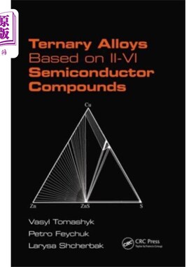 海外直订Ternary Alloys Based on II-VI Semiconductor Comp... 基于II-VI半导体化合物的三元合金