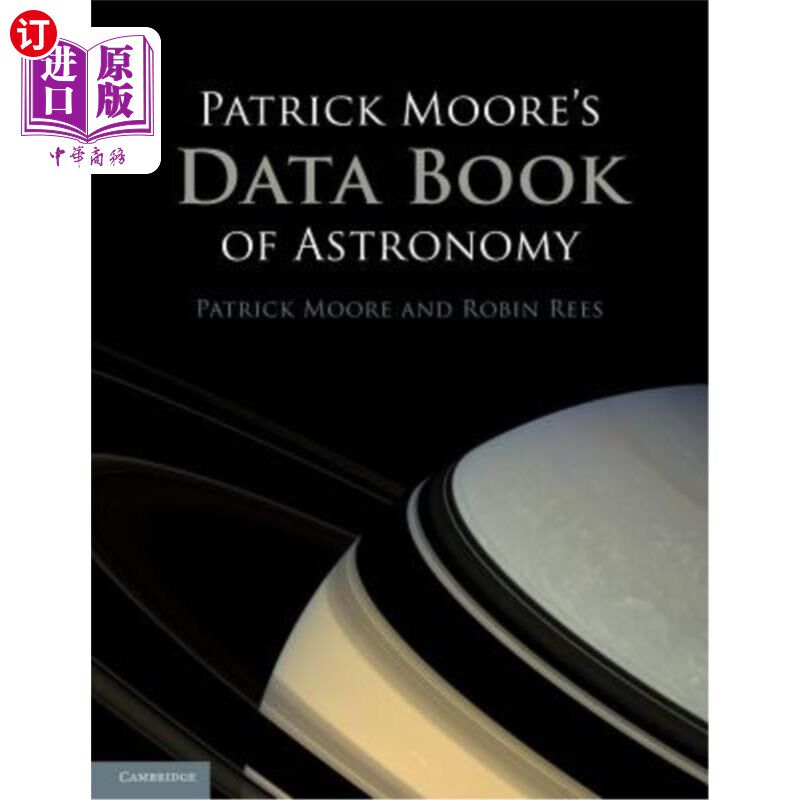 海外直订Patrick Moore's Data Book of Astronomy 帕特里克摩尔的天文学数据手册