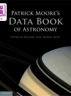 海外直订Patrick Moore's Data Book of Astronomy 帕特里克摩尔的天文学数据手册