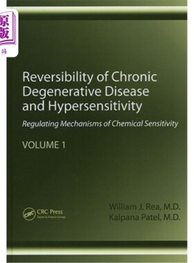 海外直订医药图书Reversibility of Chronic Degenerative Disease and Hypersensitivity, Volume 1: Re 慢性退行性疾病和超
