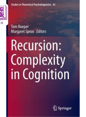 海外直订Recursion: Complexity in Cognition 递归：认知的复杂性
