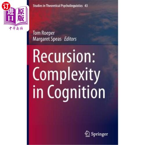 海外直订Recursion: Complexity in Cognition 递归：认知的复杂性