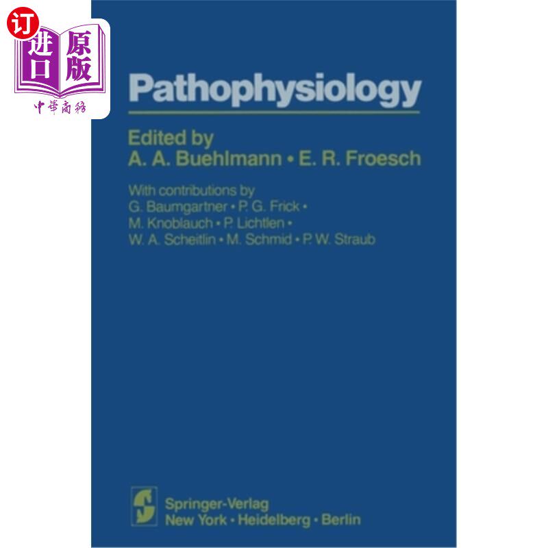海外直订医药图书Pathophysiology 病理生理学