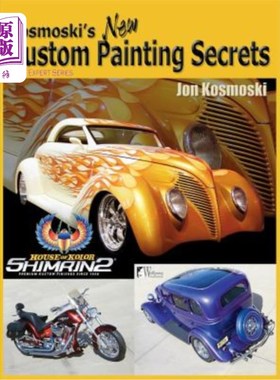 海外直订Kosmoski's New Kustom Painting Secrets 科斯莫斯基的新库斯托姆绘画秘密