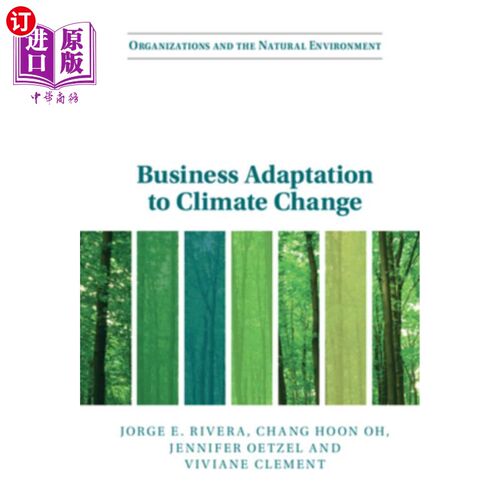 海外直订Business Adaptation to Climate Change 企业适应气候变化