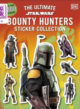 海外直订Star Wars Bounty Hunters Ultimate Sticker Collec... 星球大战赏金猎人终极贴纸收集