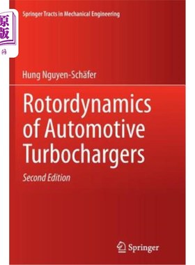海外直订Rotordynamics of Automotive Turbochargers 汽车涡轮增压器转子动力学