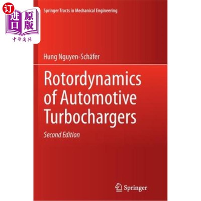 海外直订Rotordynamics of Automotive Turbochargers 汽车涡轮增压器转子动力学