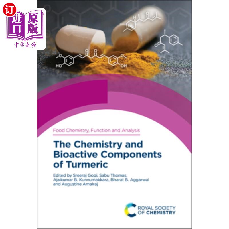 海外直订The Chemistry and Bioactive Components of Turmeric 姜黄的化学和生物活性成分