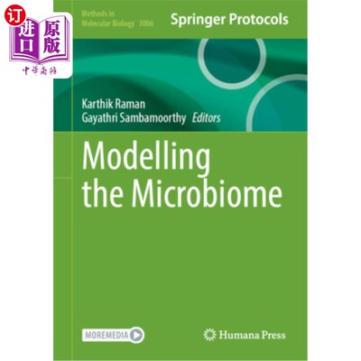 海外直订Modelling the Microbiome 微生物组建模