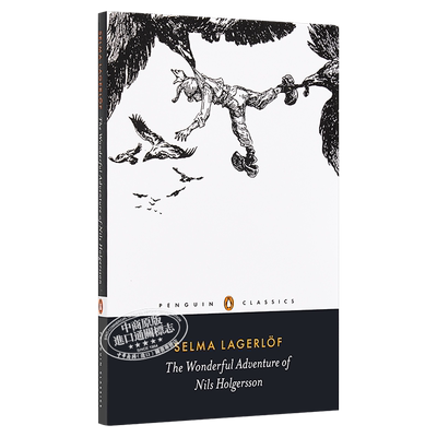 尼尔斯骑鹅旅行记 英文原版 PBC The Wonderful Adventure of Nils Holgersson Selma Lagerlof【中商原版】