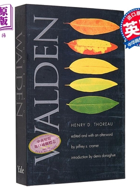 瓦尔登湖 完整注释版 英文原版 Walden A Fully Annotated Edition Henry David Thoreau【中商原版】