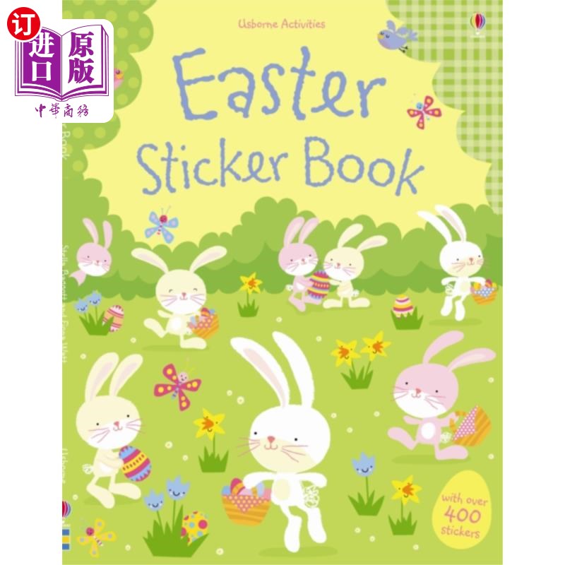 海外直订Easter Sticker Book 复活节贴纸书
