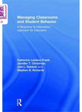 海外直订Managing Classrooms and Student Behavior: A Response to Intervention Approach fo 课堂管理与学生行为:教育工
