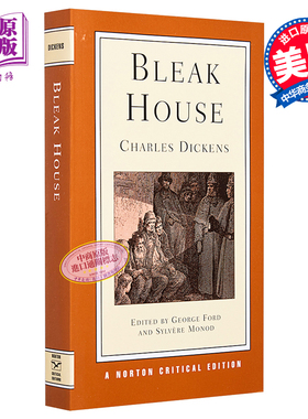 荒凉山庄 诺顿文学解读系列 英文原版 Bleak House Charles Dickens【中商原版】