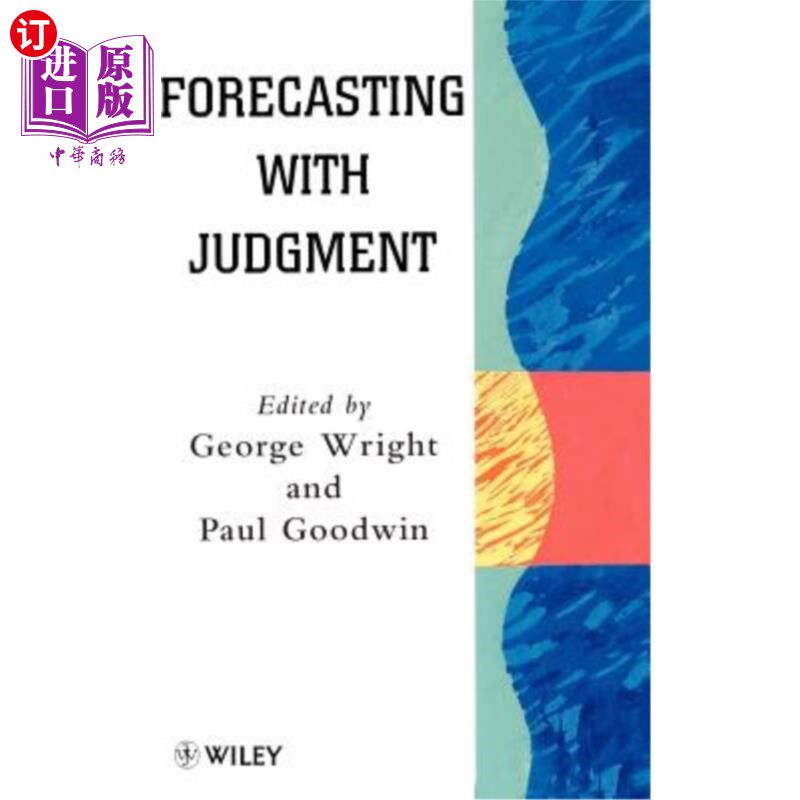 海外直订Forecasting with Judgment 带判断的预测