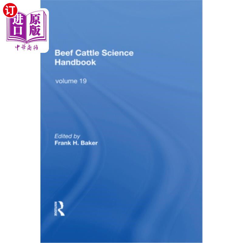 海外直订Beef Cattle Science Handbook, Vol. 19 肉牛科学手册第19卷