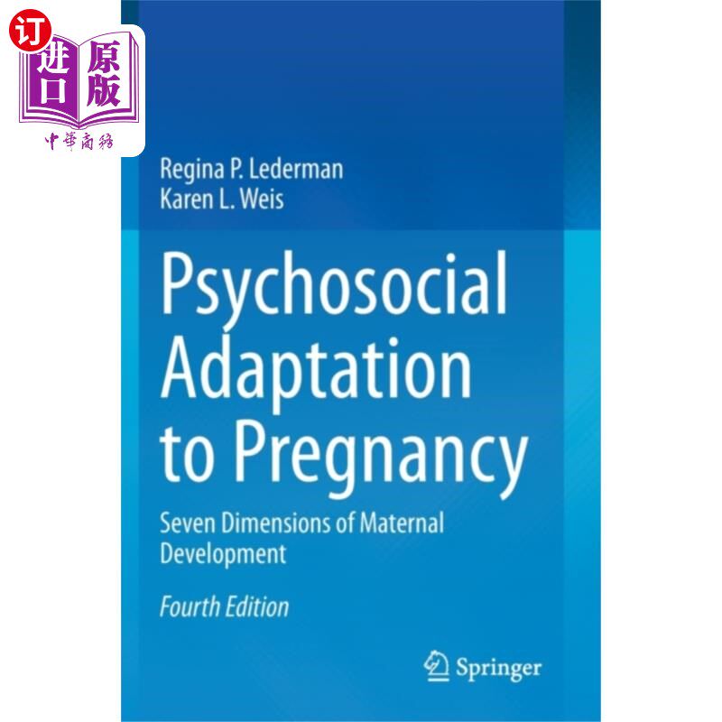 海外直订医药图书Psychosocial Adaptation to Pregnancy 怀孕心理适应