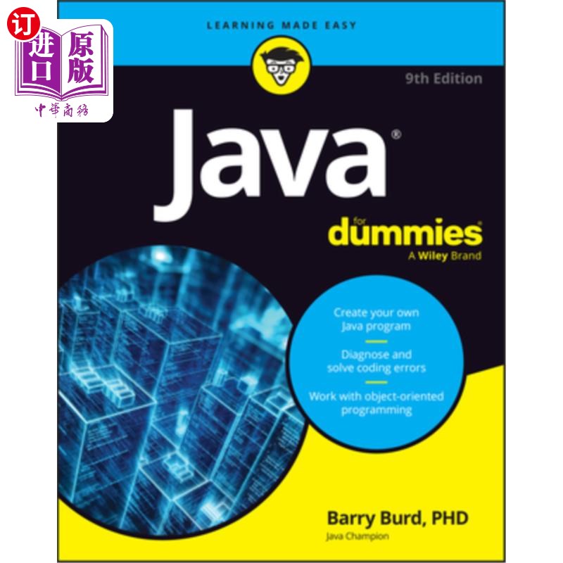 海外直订Java for Dummies Java入门教程