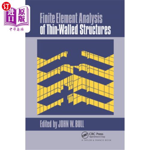 海外直订Finite Element Analysis of Thin-Walled Structures 薄壁结构的有限元分析