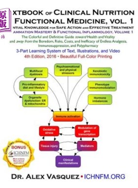 海外直订医药图书Textbook of Clinical Nutrition and Functional Medicine, vol. 1: Essential Knowle 《临床营养与功能医