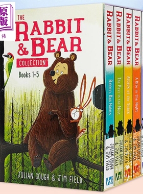 兔子和熊5册 Rabbit and Bear 1-5 pack 英文原版 绘本故事 风趣幽默 儿童英语桥梁故事书 管理情绪 学会交往方法【中商原版?