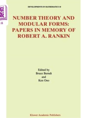海外直订Number Theory and Modular Forms: Papers in Memory of Robert A. Rankin
